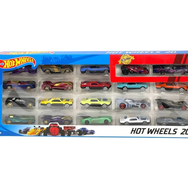 Набор игрушечных машин Hot Wheels 20, разноцветный Набор игрушечных машин Hot Wheels 20, разноцветный