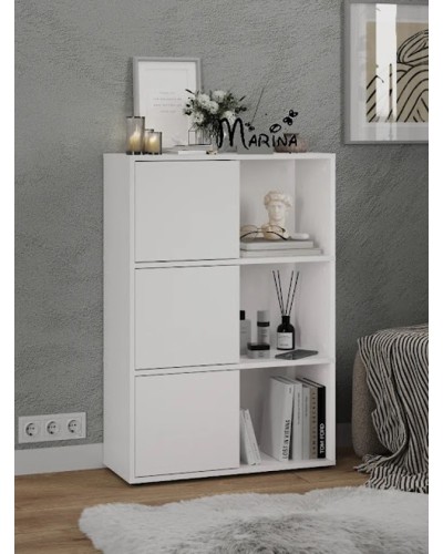 Tumba Marina 3563_M25TumChilWh, LDSP, 102.4x29.3x70 sm, ağ