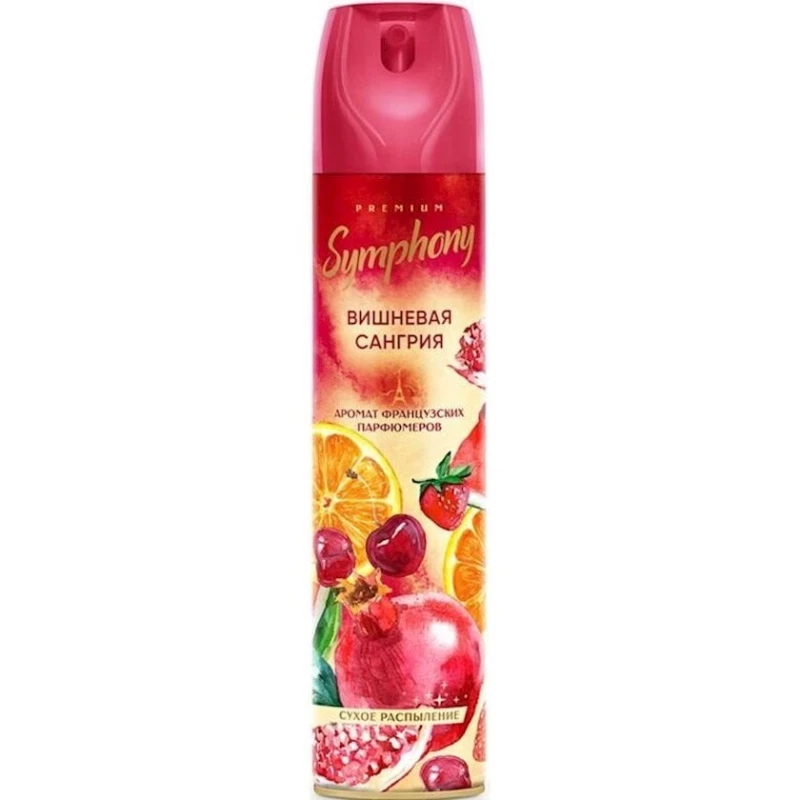 Hava təravətləndiricisi Symphony Premium Vişnə Sanqriyası 300 ml Hava təravətləndiricisi Symphony Premium Vişnə Sanqriyası 300 ml