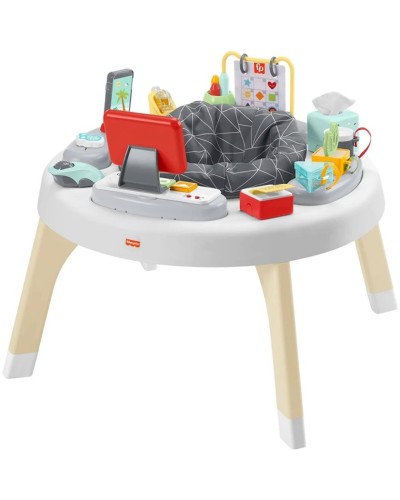 İnkişafetdirici oyun mərkəzi Fisher-Price HBM26 2-in-1 Like a Boss, 61.5x61.5x55.6 sm, plastik, rəngbərəng