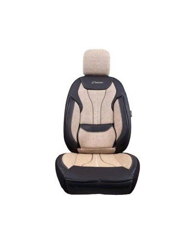 Oturacaq üçün çexol Deluxe Boss London Series, qara/bej