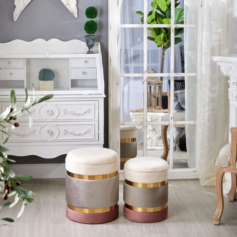 Пуфик 5, ткань, разноцветный, 40x35x35 см Пуфик 5, ткань, разноцветный, 40x35x35 см