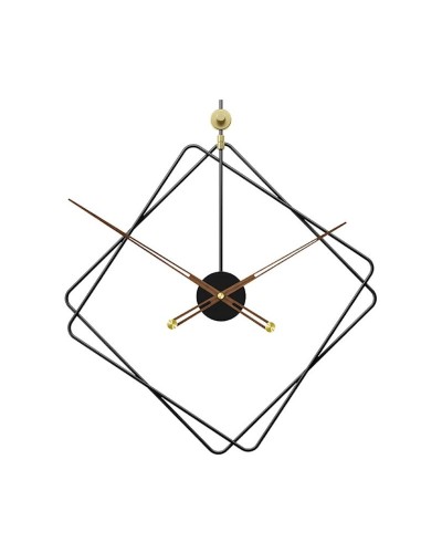 Divar saatı NY-836, qara, 50x56 sm