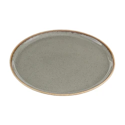 Тарелка Porland Seasons, 24 см, фарфор, темно-серая