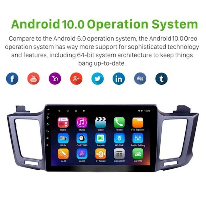 Автомобильный монитор Still Coll Toyota Rav 2013-2016 Автомобильный монитор Still Coll Toyota Rav 2013-2016