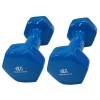 Гантели 800-040 4.0 кг, 2 шт, виниловое покрытие, в ассортименте