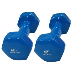 Гантели 800-040 4.0 кг, 2 шт, виниловое покрытие, в ассортименте