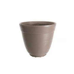 Горшок Di Martino Ticino VTL40G серый, пластик, 36x32.5x18 см