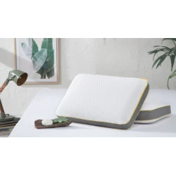 Ортопедическая подушка Yataş Latex Air, 40x60x14 см, белая