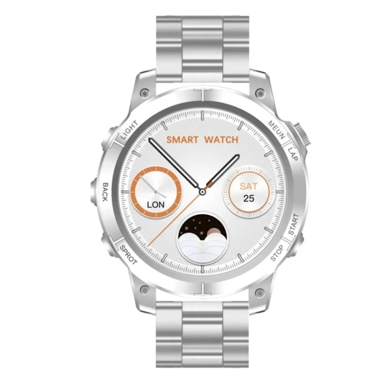 Умные часы S70 Max Silver Steel