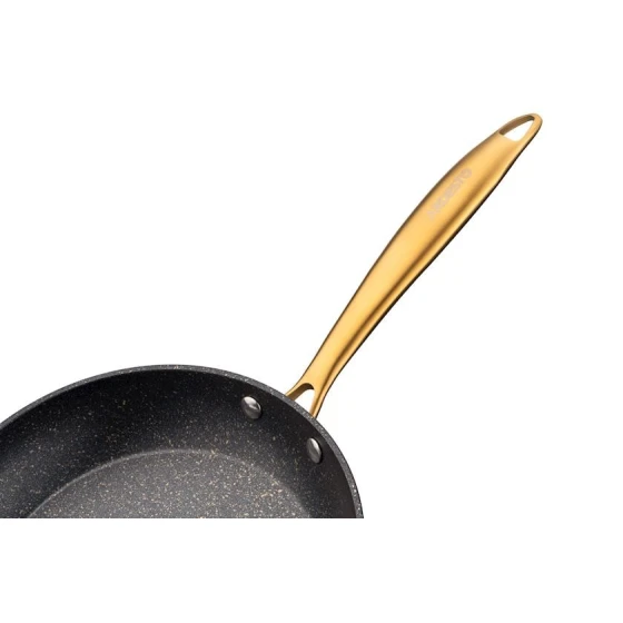 Сковородка Ardesto Black Mars Sparkle AR1924BM, 24 см, алюминий, черный