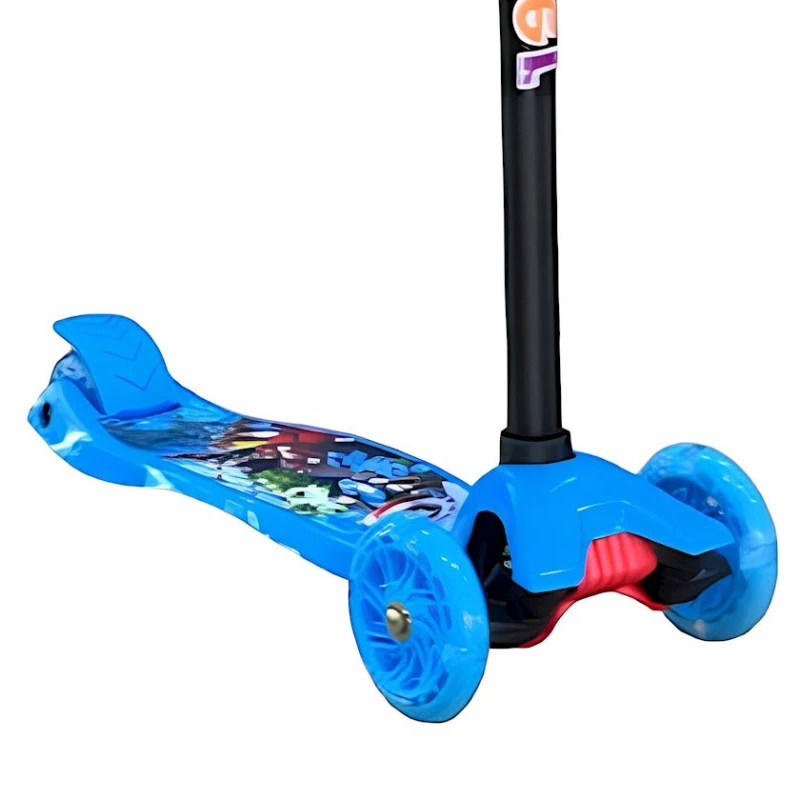 Uşaqlar üçün samokat RZ-0202, mavi