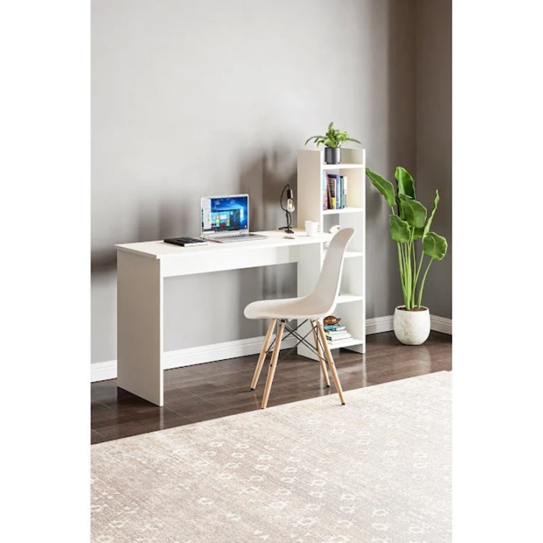 Компьютерный стол Art Mebel House 131, белый, 120x150x60 см