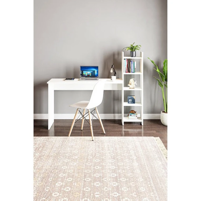 Компьютерный стол Art Mebel House 131, белый, 120x150x60 см