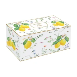 Чайная пара Easy Life Fleurs Et Citrons, фарфор, на 2 персоны, 275 мл