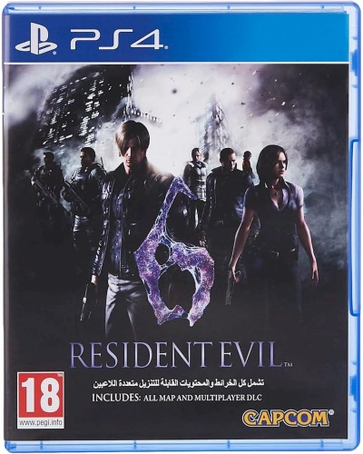 Oyun Resident Evil 6 PS4 English