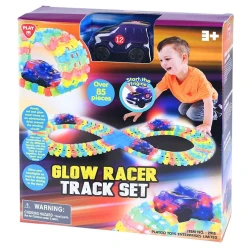 Игровой набор PlayGo Glow Racer Track, 3+ лет, 85 шт Игровой набор PlayGo Glow Racer Track, 3+ лет, 85 шт