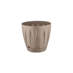 Горшок Serinova Papatya, 3 л, пластик, коричневый