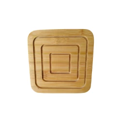 Подставка под горячее K571K-2, 17x17 см, дерево, квадрат, бежевый Подставка под горячее K571K-2, 17x17 см, дерево, квадрат, бежевый