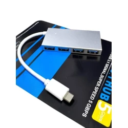 USB-HUB Type-C 3.1 на 4 порта, ультратонкий USB-HUB Type-C 3.1 на 4 порта, ультратонкий