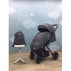 Uşaq arabası Kidilo A120, boz