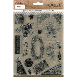 Декоративный штамп Cadence Clear Stamp 13