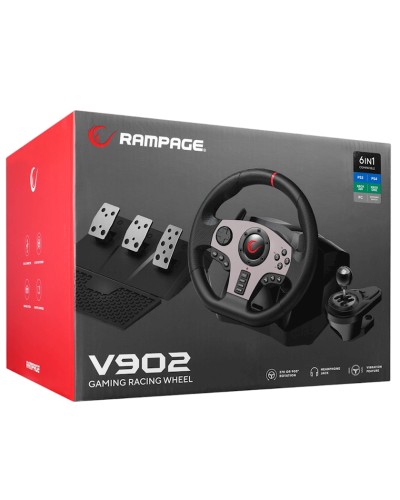 Oyun sükanı Rampage V902 Steering Wheel