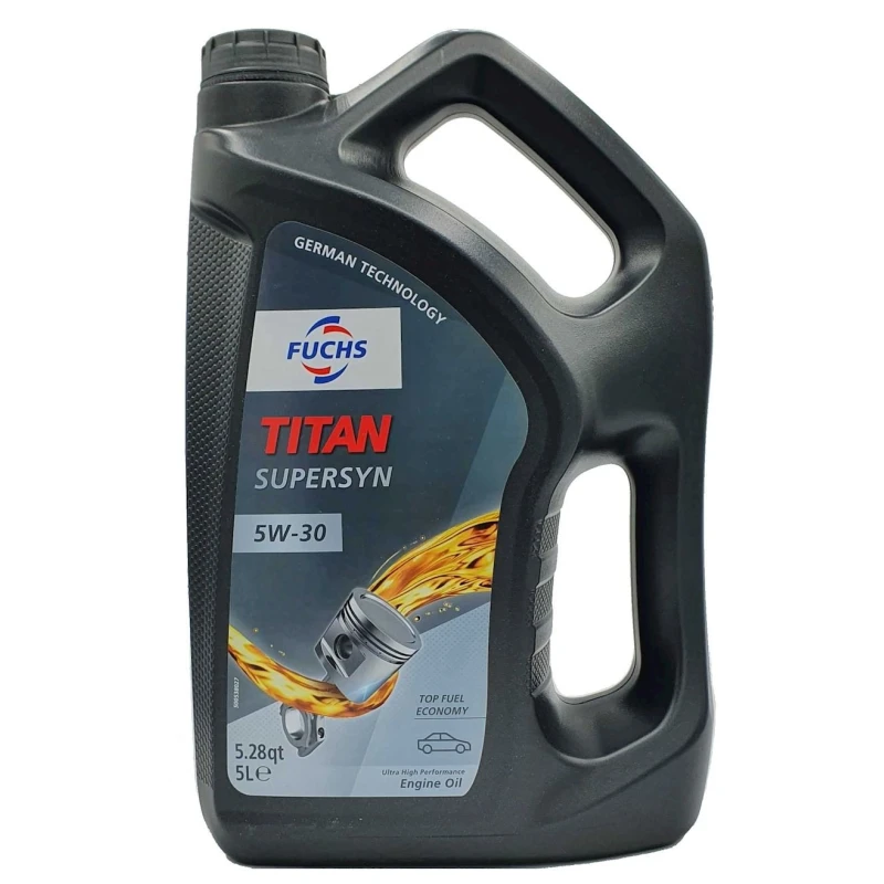 Моторное масло Fuchs Titan SuperSyn, 5W-30, 5 л Моторное масло Fuchs Titan SuperSyn, 5W-30, 5 л