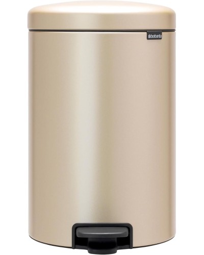 Zibil vedrəsi pedal ilə Brabantia NewIcon Metallic Gold, 20 l