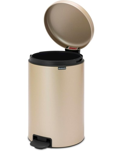 Zibil vedrəsi pedal ilə Brabantia NewIcon Metallic Gold, 20 l