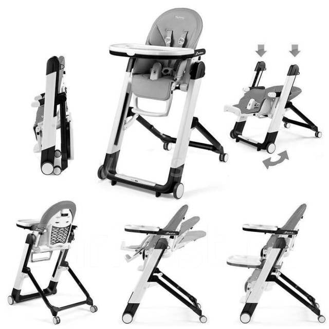 Стульчик для кормления Peg Perego Siesta, серый