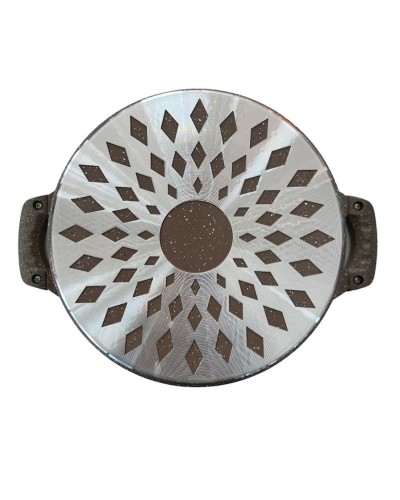 Qazan dəsti Jio ZGH_00097, qranit, qəhvəyi, 10 parça