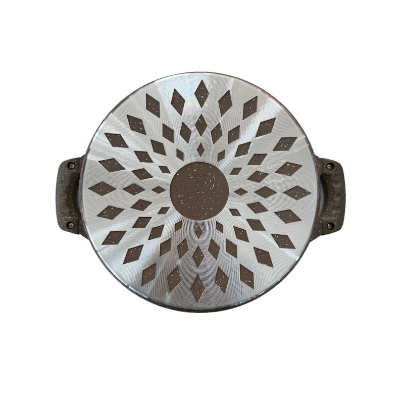 Набор кастрюль Jio ZGH_00097, гранит, коричневый, 10 предметов Набор кастрюль Jio ZGH_00097, гранит, коричневый, 10 предметов