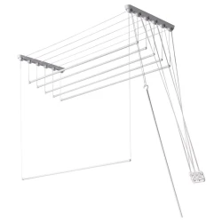 Paltar üçün quruducu Gimi Lift, polad, boz, 9.5 m