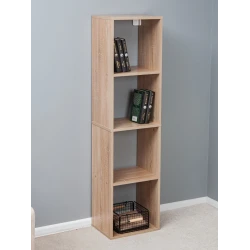 Стеллаж Letta, бежевый, ЛДСП, 36x139x28 см Стеллаж Letta, бежевый, ЛДСП, 36x139x28 см