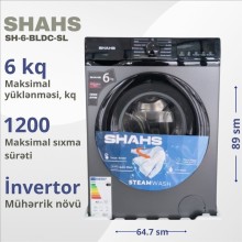 Paltaryuyan maşın Shahs SH-6/BLDC/WH Gray