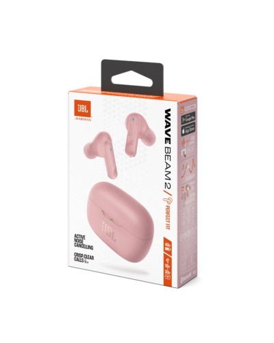 Simsiz qulaqlıqlar JBL Wave Beam 2 Pink