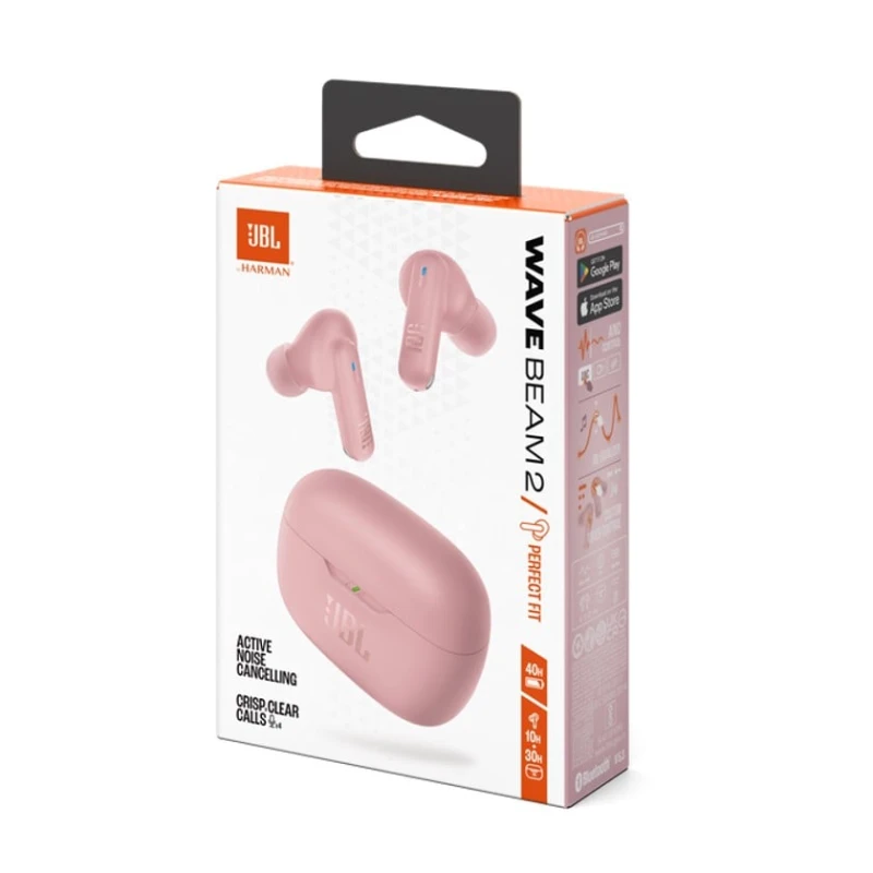 Беспроводные наушники JBL Wave Beam 2 Pink