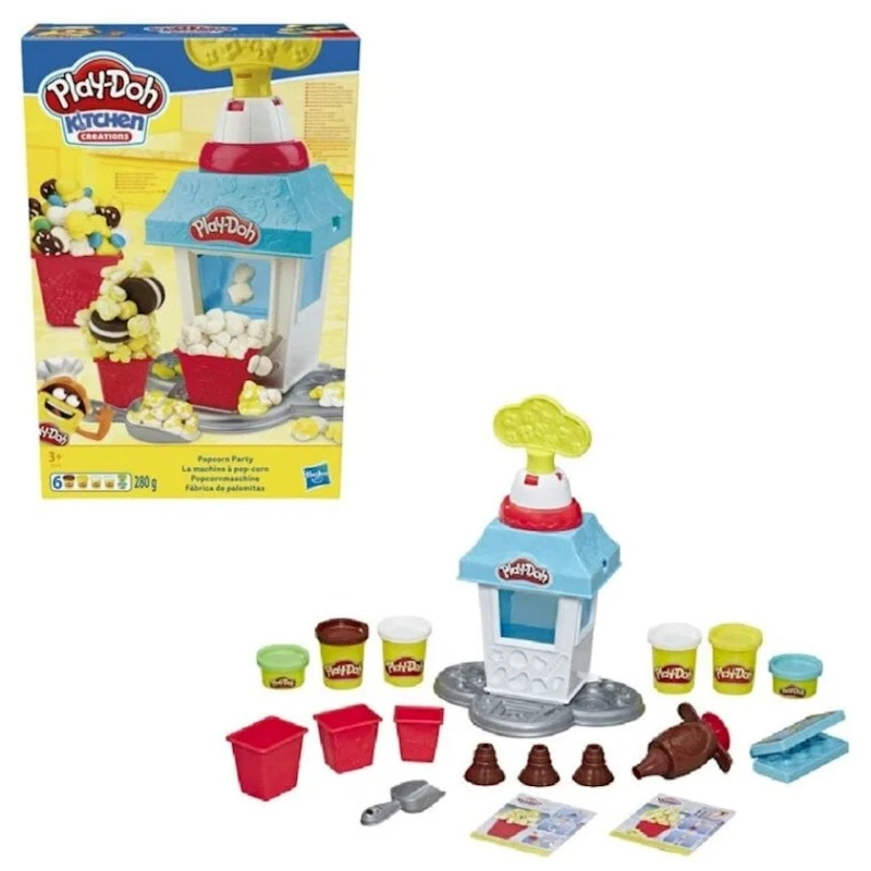 Yapma üçün dəst Play-Doh XS5110 Kitchen Creations Popcorn party, 3+