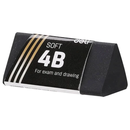 Ластик Deli EH01720 Soft, ПВХ, 40x19x19 мм