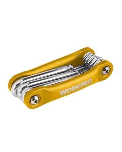 Altıbucaqlı açarlar dəsti Workpro WP222025, 8 əd