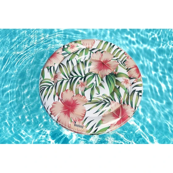 Надувной круг Bestway Peaceful Palms, 147 x 22 см