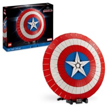 Konstruktor LEGO Marvel Captain America's Shield 76262, 18+ yaş, 3128 əd