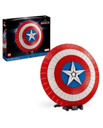 Konstruktor LEGO Marvel Captain America's Shield 76262, 18+ yaş, 3128 əd