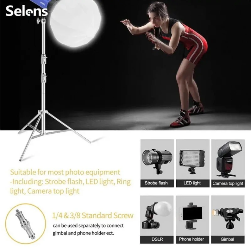 Трипод Selens light stand 1000 Трипод Selens light stand 1000
