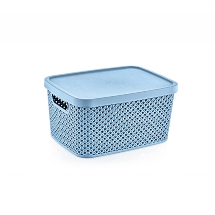 Корзина для хранения Hobby Life Diamond прямоугольник, 7 л, 22.4x27.7x15.1 см, пластик, с крышкой, в ассортименте Корзина для хранения Hobby Life Diamond прямоугольник, 7 л, 22.4x27.7x15.1 см, пластик, с крышкой, в ассортименте