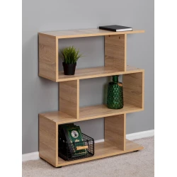 Стеллаж Letta 89x73x25 см, ЛДСП, древесный Стеллаж Letta 89x73x25 см, ЛДСП, древесный