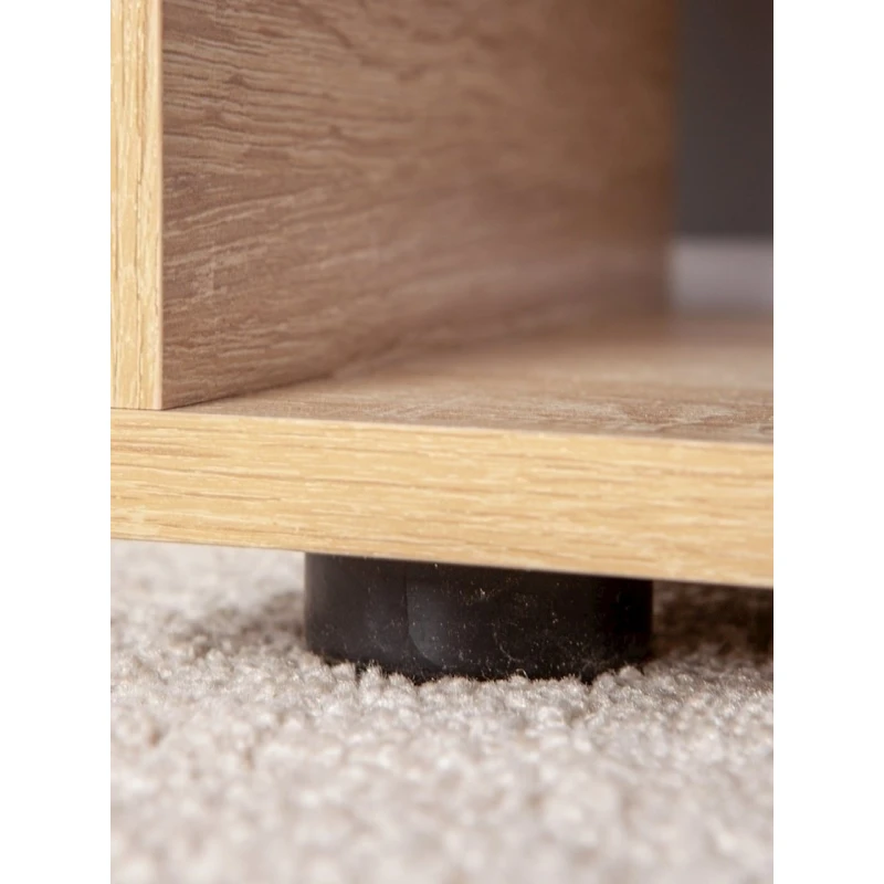 Стеллаж Letta 89x73x25 см, ЛДСП, древесный