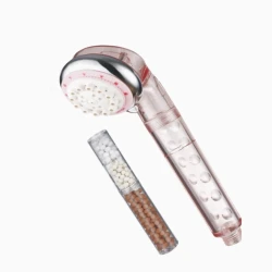 Filterli duş başlığı Hidrotek SFH_01, 4 təmizlənmə mərhələsi