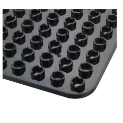 Коврик для мойки Wenko, силикон, черный, 27.5x31 см Коврик для мойки Wenko, силикон, черный, 27.5x31 см